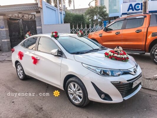 Dịch vụ thuê xe cưới Toyota Vios