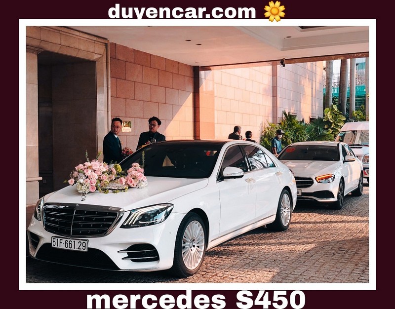 Thuê xe cưới Mercedes S450