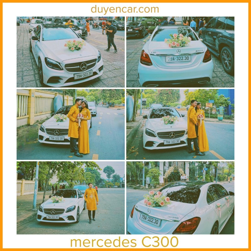 Thuê xe cưới Mercedes C300