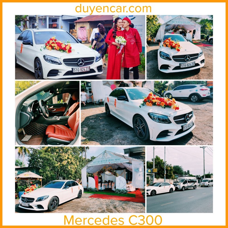 Thuê xe cưới Mercedes C300