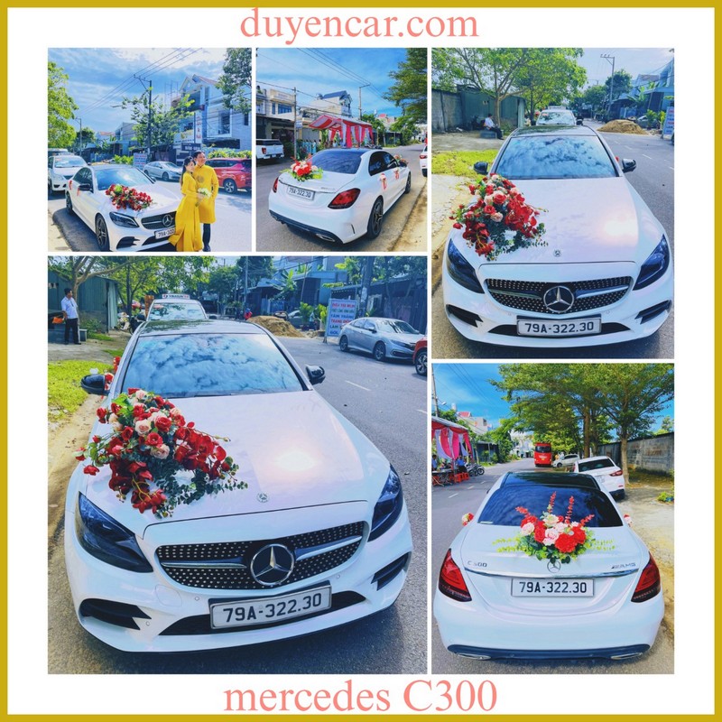 Dịch vụ thuê xe cưới Mercedes C300
