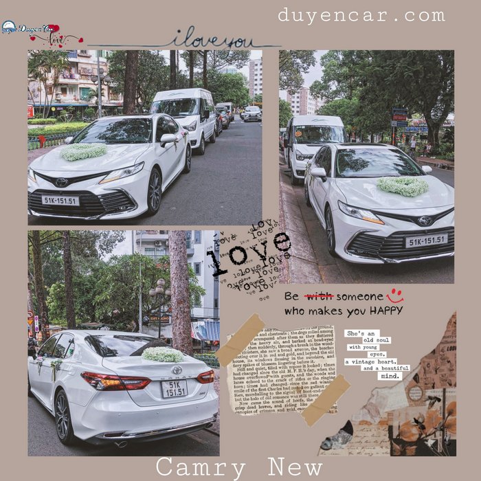 Xe cưới Camry